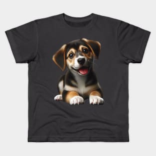 happy dog Kids T-Shirt